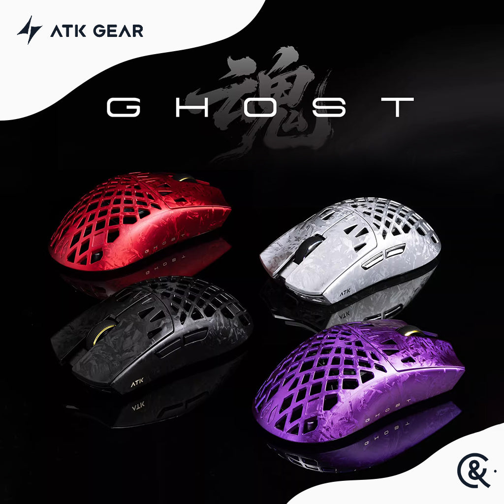 ATK 烈空GHOST 魂無線電競滑鼠｜C&T STORE 電競週邊代購