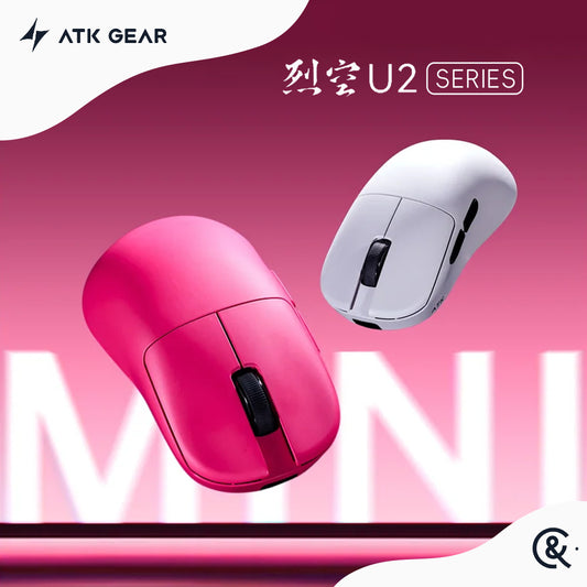 ATK 烈空 U2 MINI/ULTRA/ULTIMATE大師版 無線電競滑鼠