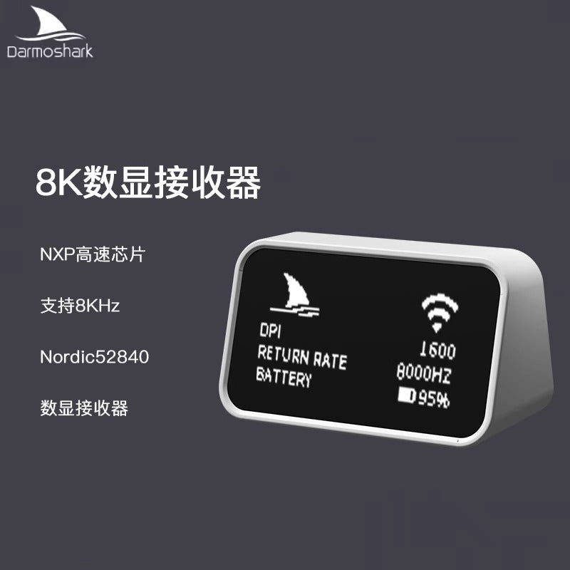 DARMOSHARK 達摩鯊 數位顯示版 4K/8K dongle 接收器
