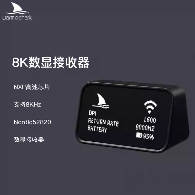 DARMOSHARK 達摩鯊 數位顯示版 4K/8K dongle 接收器