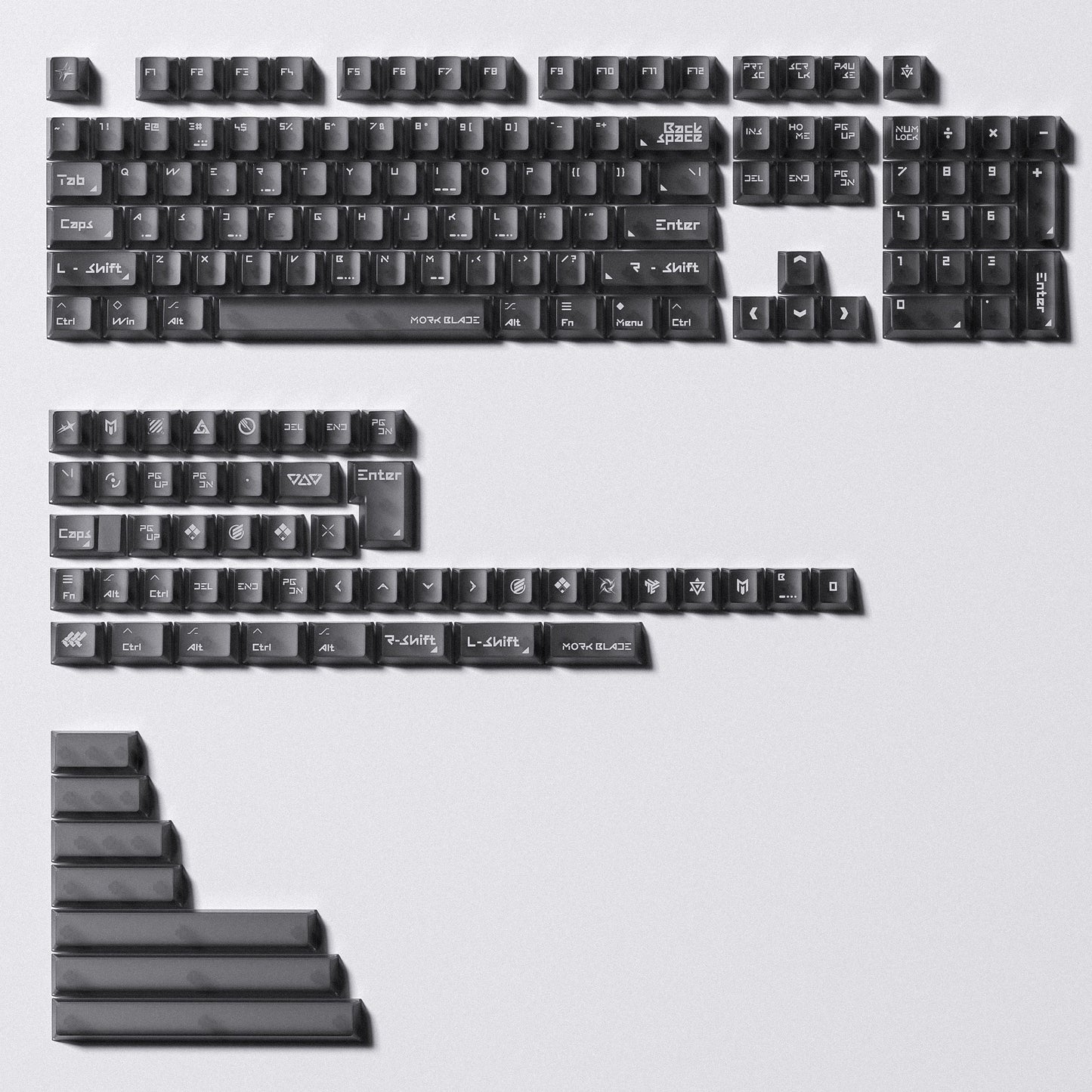 墨刃 MorkBlade Vector主題霧透鍵帽