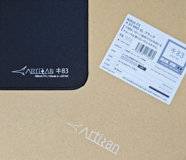 ARTISAN 劍匠 NINJA FX KEY-83 キ83 K83 XL 滑鼠墊