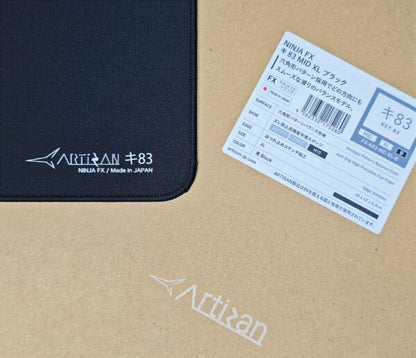 ARTISAN 劍匠 NINJA FX KEY-83 キ83 K83 XL 滑鼠墊