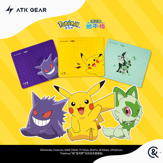ATK POKEMON 寶可夢聯名 滑鼠墊