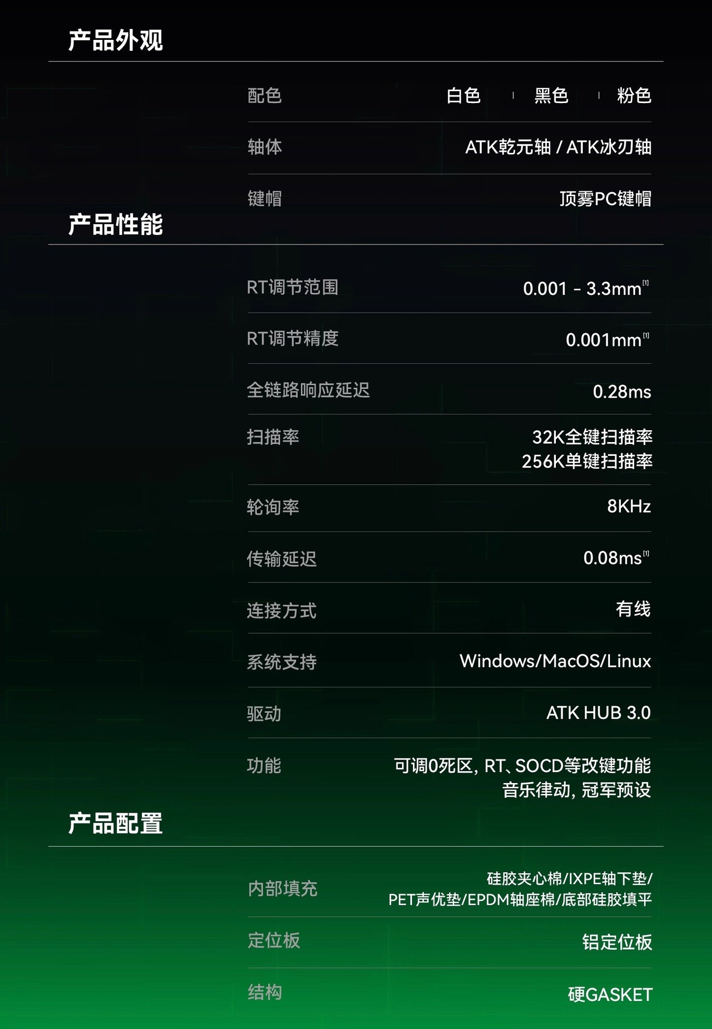 ATK RS6 AIR 電競鍵盤