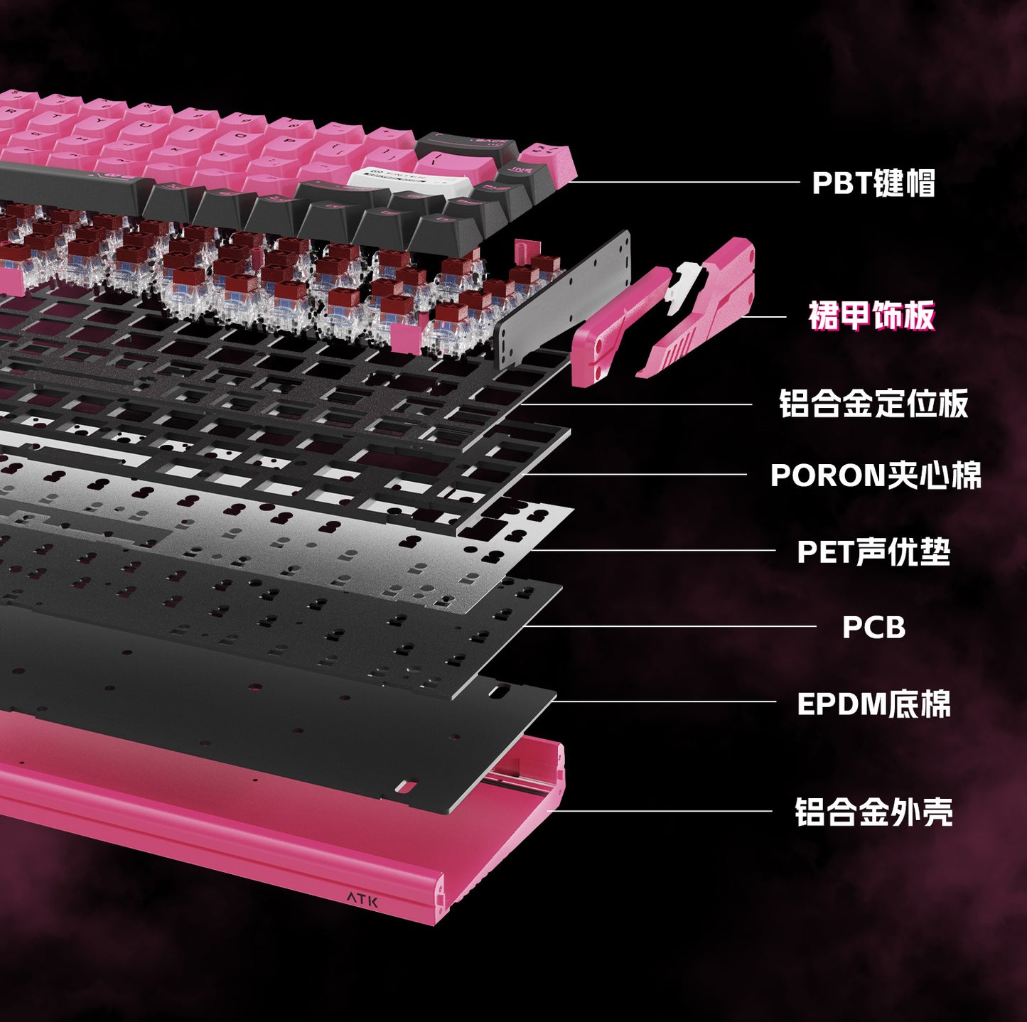 ATK RS6 電競鍵盤