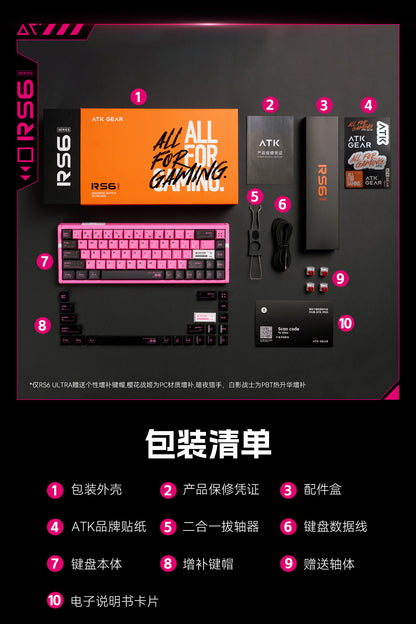 ATK RS6 電競鍵盤