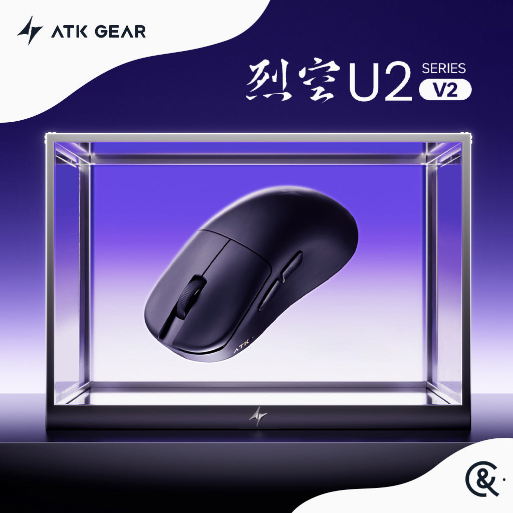 ATK 烈空 U2 烈空 U2 V2 ULTIMATE大師版/MINI 無線電競滑鼠