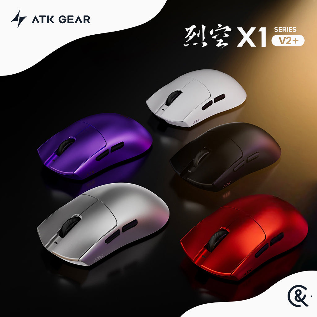 ATK 烈空 X1 V2 EXTREME探索版/ULTIMATE大師版/ULTRAMAX 無線電競滑鼠