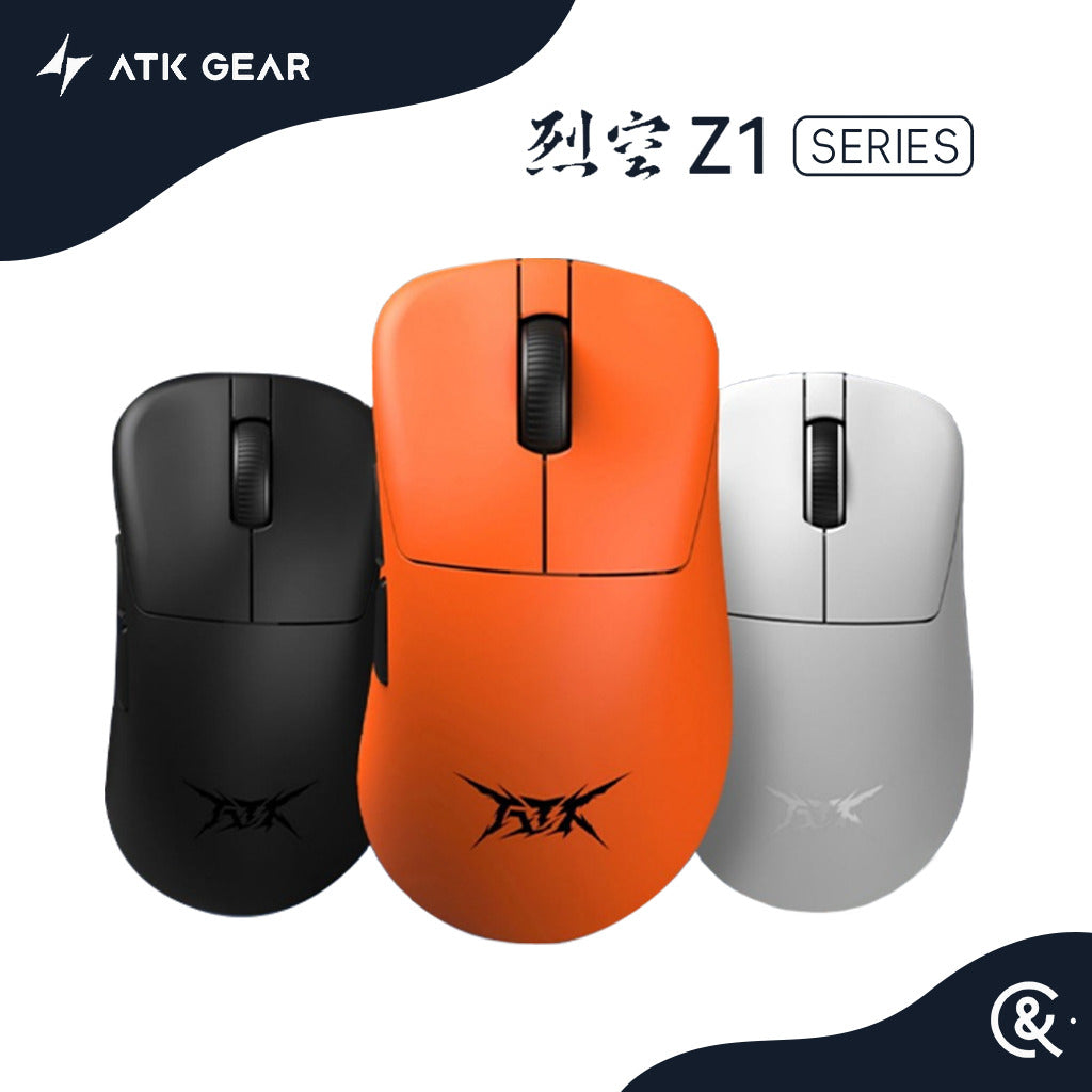 ATK 烈空 z1 series ATK 烈空Z1 ULTRA/PROMAX 無線電競滑鼠｜C&T STORE 電競週邊代購