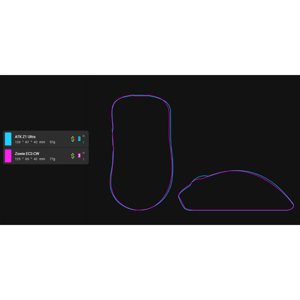 ATK 烈空 Z1 ULTRA/PROMAX 無線電競滑鼠