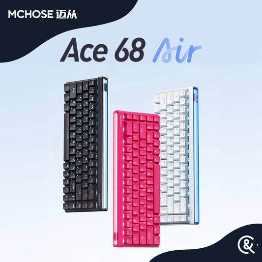 MCHOSE 邁從 Ace 68 Air 超競版/電競版 電競鍵盤