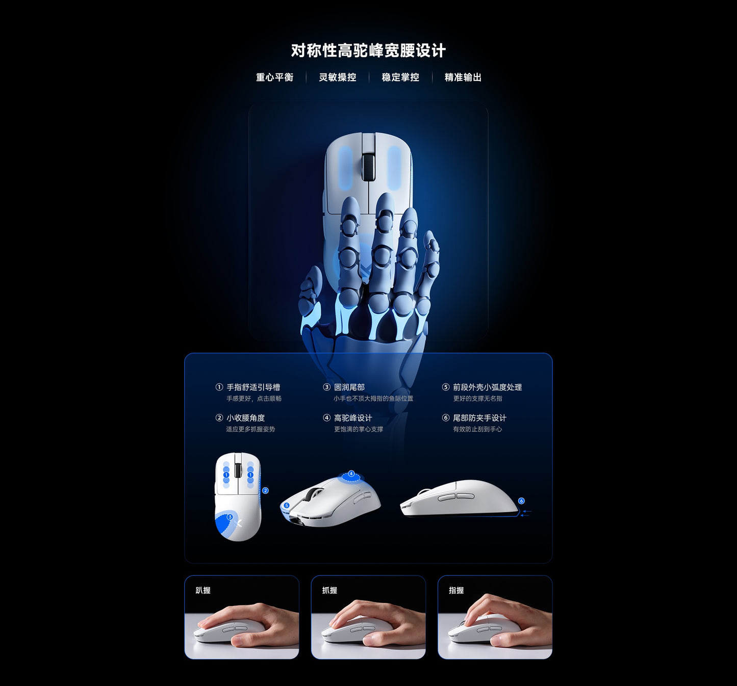 MCHOSE 邁從 L7 PRO/PRO+/ULTRA+ 無線電競滑鼠