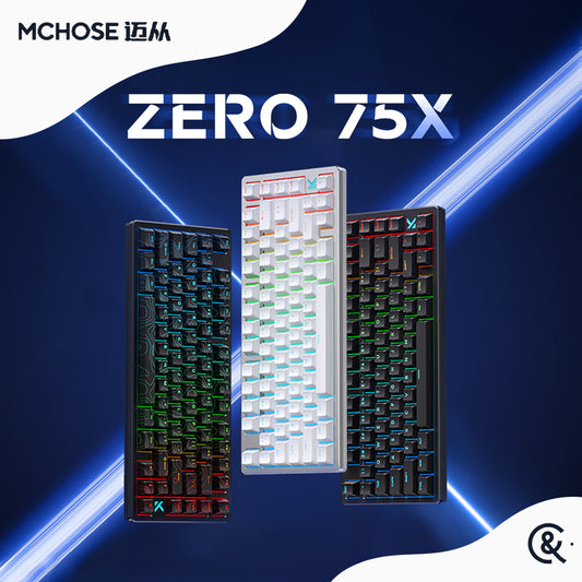 MCHOSE 邁從 Zero75X 電競鍵盤
