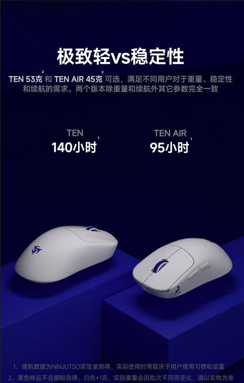 NINJUTSO TEN 天 無線電競滑鼠