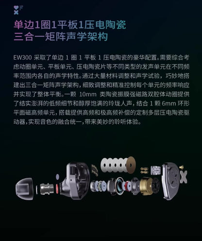 SIMGOT 興戈 EW300 入耳式 Hi-Res 有線耳機