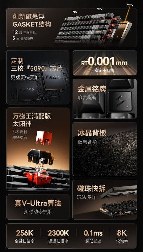 VGN Flash 75 閃電 75 EXTREME/ULTRA/PRO 電競鍵盤